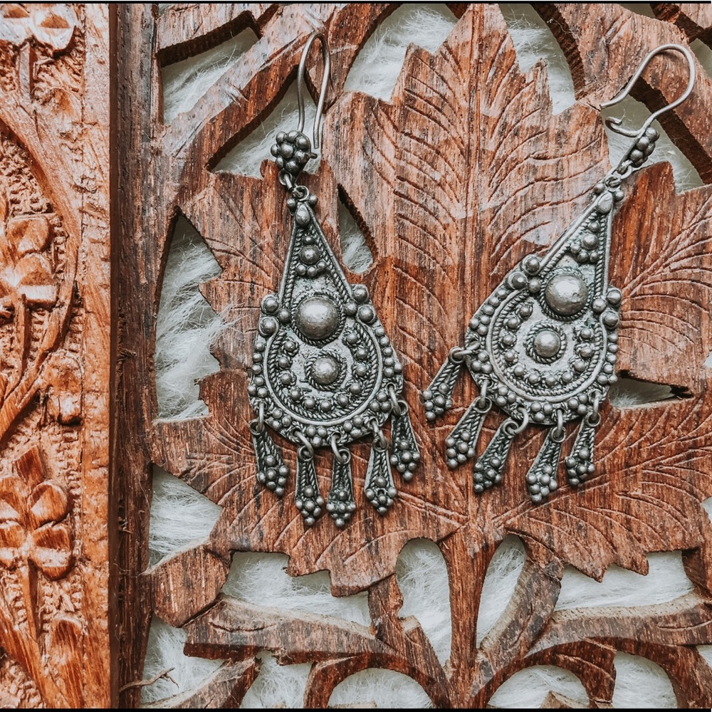 vintage moroccan earrings